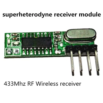 Arduino uno Diy İçin 1Set süperheterodin 433Mhz RF verici ve alıcı Modülü kiti küçük boyutu 433 mhz Uzaktan kumanda kitleri