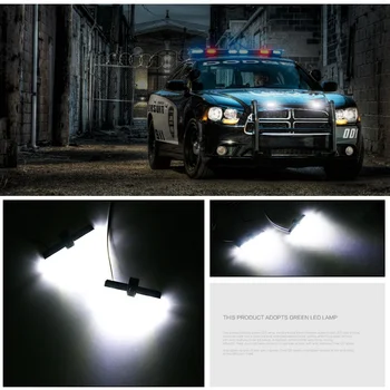 2x4 DC 12 V Strobe Uyarı ışığı Araba Kamyon Motosiklet flaş ışıkları Ambulans Polis İtfaiye Yanıp sönen LED Lamba