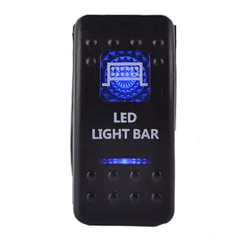 Rocker Geçiş Carling EE desteği Daha Yeni su Geçirmez Bar XY01 Mavi LED Bar Işık Evrensel Araba Aksesuarları Oto Satış Geçin