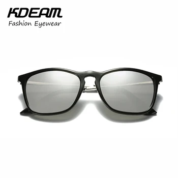 KDEAM Klasik Gözlük güneş Gözlüğü Kadınlar Parti Güneş Gözlükleri Erkek KD4187 Dava İle zonnebril erkekler için 6 Renk Polarize Açık
