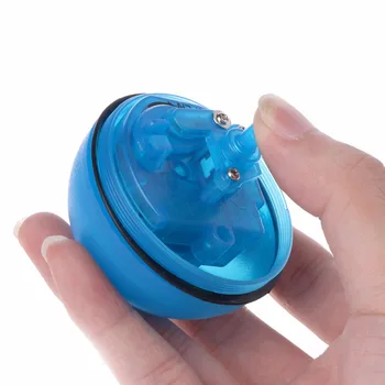 Komik Kedi oyuncaklar Evcil Köpek Kedi Hafif Lazer Topu Sihirli Top Teaser Egzersiz İnteraktif Otomatik Oyuncak Kedi C42 3 Renkli LED Malzemeleri