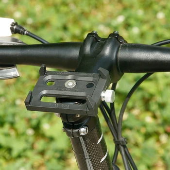 Telefon Mount Naylon PA66 Taban Alaşım Dirsek için 5.6 Genişliği GUB G-83 Bisiklet Gidon Raf-10CM Ayarlanabilir Tutucu Destek Standı