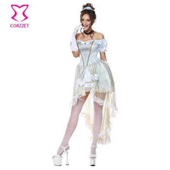 Yetişkinler için Victoria Gotik Ortaçağ Prenses Süslü Elbise Lolita Kadın Anime Cosplay Cinderella Kostüm Cadılar Bayramı Kostümleri Seksi
