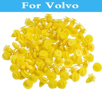 100pcs Sarı Plastik Perçin Arabanın Kapısını Volvo S60 Temalar Arttırıcı Olmakla Aktarılıyor Bakınız V40 Cross Country Cars'ın Özellik, tamamen yeni Görüşte Xc70 Panel Klipleri