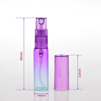 102pc/lot 5 ml Colourfue Parfüm Şişesi Doldurulabilir Sprey Taşınabilir Makyaj Boş Kozmetik Kapları gücü, insan gücü