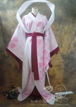 Anime Kamisama Kiss Nanami Momozono Parti Moda Cosplay Kostüm Peri Pembe Kimono Ücretsiz Kargo