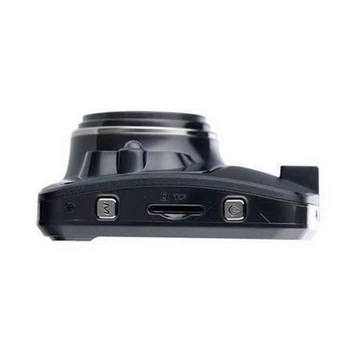 G İle Gece Görüş 1080P Full HD Araba Dvr Novatek GT300 170 Derece Geniş Açı Araba Kamera Kaydedici-Sensörü Çizgi Cam Siyah