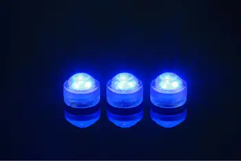 11 Renkleri Mevcuttur Uzaktan Kristal Vazolar Aydınlatma İçin 20Pcs Küçük Dalgıç Işık Aydınlatma düğün dekorasyon LED