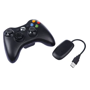 PC için Microsoft Oyun oyun tablası İçin XBOX 360 Oyunları Bluetooth Joystick İçin 2.4 GHz Kablosuz Kumanda Kontrolü Bilgisayar