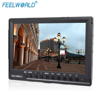 Feelworld 7 inç 4K Full HD ™ HDMI FW760 Histogram Zebra Yardımcı Pik odaklı Kamera Alan Monitör IPS-