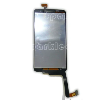 LCD Alcatel One Touch Scribe HD 8008 OT8008D OT-8008D 8008A LCD Ekran dijital dönüştürücü Montaj Yedek Siyah Dokunmatik +