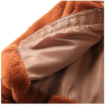 Bebek Kızlar Uzun Kollu Parti Düğün Caot Kalın Kız Çocuk Giyim için Yeni 2017 kış tank Gerçek Peluş Sahte Kürk kumaş Ceket