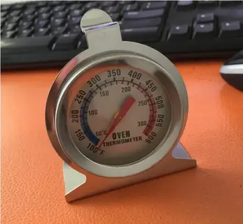 1 adet Yemek Et Sıcaklık Çevirmeli Fırın Gauge Gage Sıcak Dünya çapında Termometre Ayağa