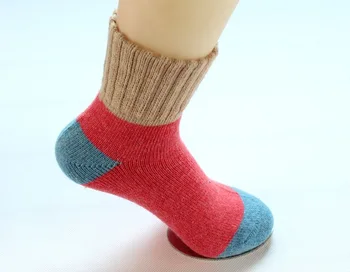Kış için 5pair Kadın çorap tavşan yün olmalı yüksek dereceli sıcak çorap ve kalın çorap kaşmir çorap