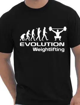 Halter Komik Erkek Doğum günü Hediyesi Unisex evrimi T-Shirt Daha fazla Boyut ve Renkleri-A599