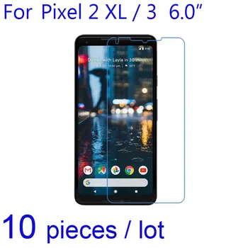 Google Piksel 2 XL 3 2B Muski Walleye LCD Ekran Koruyucu için 10 adet/paket Net/Mat/Nano Anti-Patlama Koruyucu Film