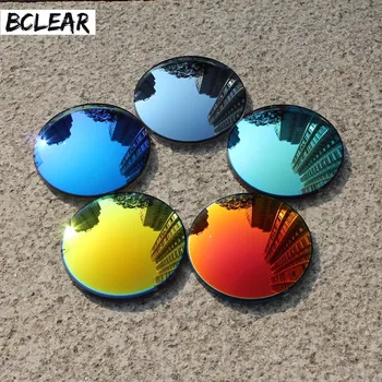 BCLEAR 1.49 Moda Renkli UV400 Yansıtıcı Ayna Reçete Lensler Miyop güneş Gözlüğü Sürüş Gözlüğü Polarize
