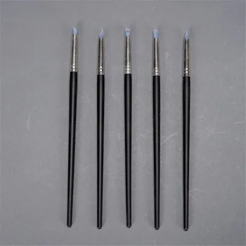 5 Adet Tırnak Sanat Kalem Zanaat Malzemeleri Seramik Heykel UV Jel Yapı Kil Kalem DİY Araçları Oyma Yumuşak Silikon Fırçalar