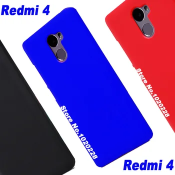 Xiaomi Redmi 4 Standart Edition durumda Yüksek kaliteli PC Xiaomi Redmi4 için Xiomi Xiaomi Redmi 4 kılıfı plastik Yeni Sabit pc durumda