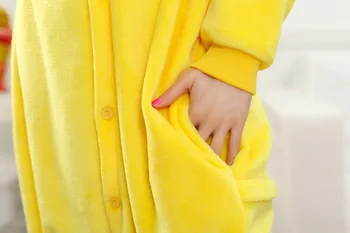 Cebinizde Canavar Pikachu unisex pazen Pijama yetişkin hayvan Pijama cosplay sevimli İkizler Pijama Sabahlık