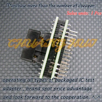 01 Programcı Adaptör Çift iş istasyonları yanal yerleştirilmiş FED-28-0.65 / IC Test Soket DİP CNV-SSOP8 DALDIRMA Adaptör TSSOP8/SSOP8- -