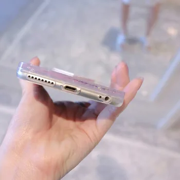 Huawei Keyboard İçin huawei Keyboard Lite Durumlarda 3D sevimli Aşk Glitter Sıvı Yumuşak TPU Silikon Kılıf İçin telefon kılıfı koruma Kapakları