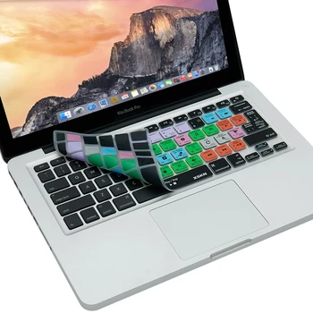 Macbook Air 13 inç için Logic Pro X 10 İşlevsel Kısayol Silikon Klavye Kapak Cilt, 13 Macbook Pro 15 için, ABD ve Avrupa