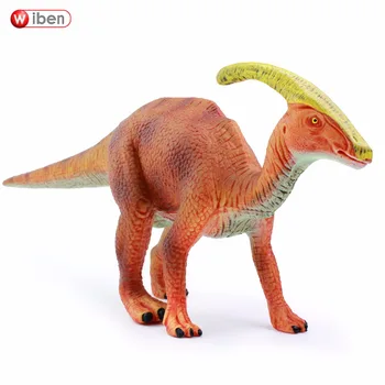 Çocuklar İçin Wiben Jurassic Dinozor Parasaurolophus Oyuncak Aksiyon Figürü Hayvan Modeli Koleksiyonu Hediye Yüksek Kalite Brinquedos