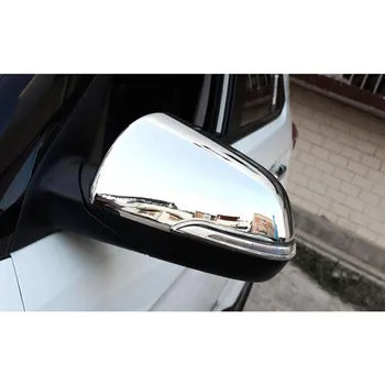İX25 2016 2017 Hyundai Creta İçin YAQUİCKA 2 adet/Çifti Araba Dış Yan dikiz Ayna Kapağı Döşeme Plakası ABS Şekillendirme