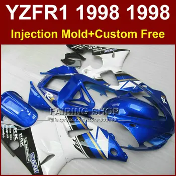 YAMAHA YZF R1 98 99 YZF1000 R1 Enjeksiyon motosiklet için LG6B Koyu mavi grenaj seti 1998 1999 YZF R1 AJ8N grenaj