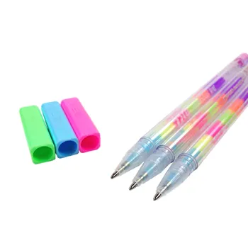 6 20pcs/lot Yeni moda Renkli Jel Kalem, Guaş kalem öğrenciler, Toptan kalem Promosyon Hediye çizim renkler