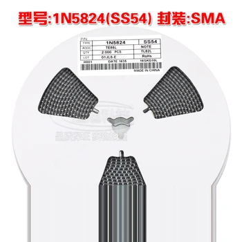 Yeni 1N5824 SMA Serigrafi SS54 Chip Schottky Diyot DO-214AC 40V 5A