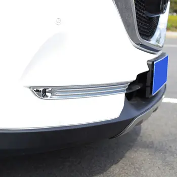 KOUVİ Araba-Şekillendirme Aksesuarları Dış ABS Ön Sis Işık Lamba Kapağı Mazda K için uygun Trim-5 CX5 2017 2018