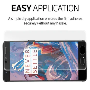 Bir Artı verme kapasitesi 3T 3 OnePlus3 5.5 İçin BBSW Süper Net Yumuşak CİHAZLARIN Koruyucu Film Ekran Koruyucu