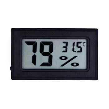 20pcs/lot Yeni Sıcak Satış Mini Dijital LCD Metre Kapalı Test 20% kapalı Termometre Higrometre Sıcaklık ve Nem görüntüler