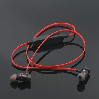 M&J Rahat Kablosuz Bluetooth Telefon İçin Mikrofon Kulaklık İle Manyetik Stereo Gürültü Azaltma Spor Koşu Kulaklık Kulaklıklar