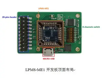 LPM-ME1 DK mikro 9 eksen tutum sensör / jiroskop /IMU eylemsizlik ölçüm modülü