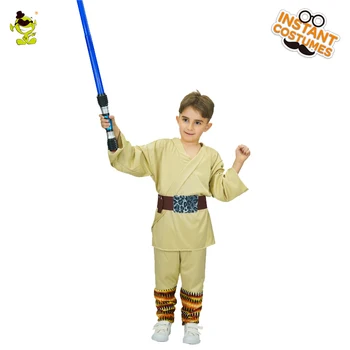 Sıcak Çocukları Luke Skywalker Kostüm Çocuklar Karnaval Parti Sicience Fiction Film Karakteri Ayarlar Savaşçı Elbise Cesur-