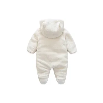 Kış bahar Bebek Kıyafetleri Polar Uzun Kollu giysiler yeni Doğan Çocuklara Bebek Tulumu Kız Erkek çocuk Kıyafetleri Uyar