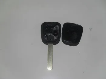 Groove Olmadan Citroen Transponder Anahtar kabuk, araba Anahtarı Durumunda Boşlukları (VA2 Bıçak )