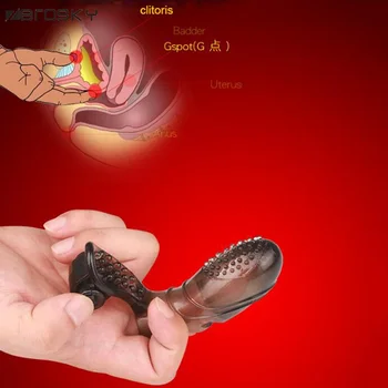 Zerosky Vibratör Titreşimli Kadınlar için Birkaç Parmak G-Spot Orgazm Uyarmak Güvenli Silikon Seksi Oyuncak Masaj Seks Oyuncakları Kol