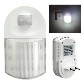 9 LumiParty Çocuklar Çocuk Odası Duvar Lambası AB için Kızılötesi Hareket Sensörü Gece Işık Ev Koridor jk30 Tak LED