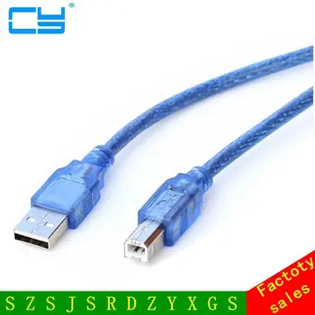 USB 2.0 Tip Yazıcı HUB USB Sabit B Erkek Yazıcı Kablosu Kablo Kısa kablo için Bir Erkek-disk kartuşu 25cm power 1.8 m 3m 5m fit