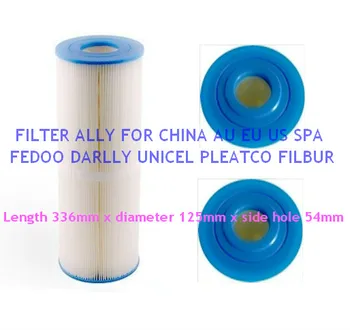 FC unicel C-4950 Kartuş filtre ve spa filtre Pleatco PRB501N Filbur PRB50--854 L:33.6cm 40506 Darlly Çapı: 12,5 cm