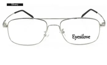 Eyesilove klasik metal optik çerçeve miyop gözlük -1.0 gelen -6.0 Gözlük reçeteli gözlük Miyop Bitmiş