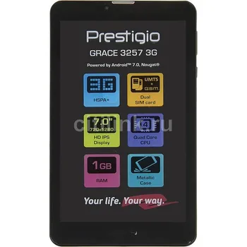 Prestigio Grace 3257 3G PMT3257 4g Grace İçin 7 İnç 3257D LTE Tablet Dokunmatik Ekran Dokunmatik Panel Dokunmatik Cam Sensör Değiştirme