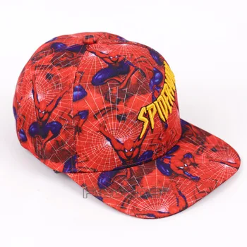 Örümcek Adam Beyzbol Şapkası Erkekler Kadınları Rahat Kapaklar Moda Ayarlanabilir Pamuk Snapback Şapka Hip Hop Caps