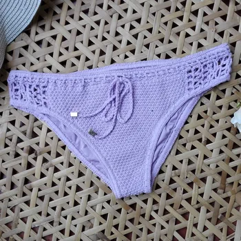 El Yapımı Bikini Hasebiyle,Pantolon Tığ İşi Mayo Kızlar Alt Bikini