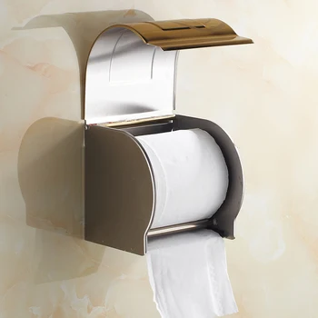 ASFULL Paslanmaz Çelik altın Kağıt Sahipleri Tuvalet Kağıdı En Kaliteli Marka ev Banyo Aksesuar Ücretsiz kargo