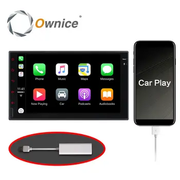 Ownice İOS Sadece Ownice Araba için USB Desteği, Dokunmatik ekran ve Sesli Kumanda ile Radyo Araba oyun Bağlamak Sadece DVD Telefonu